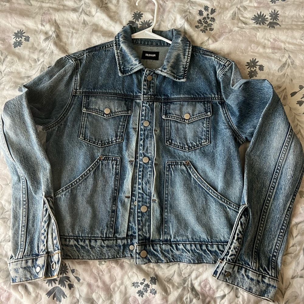 Hudson Denim Jacket The Ren Trucker size S